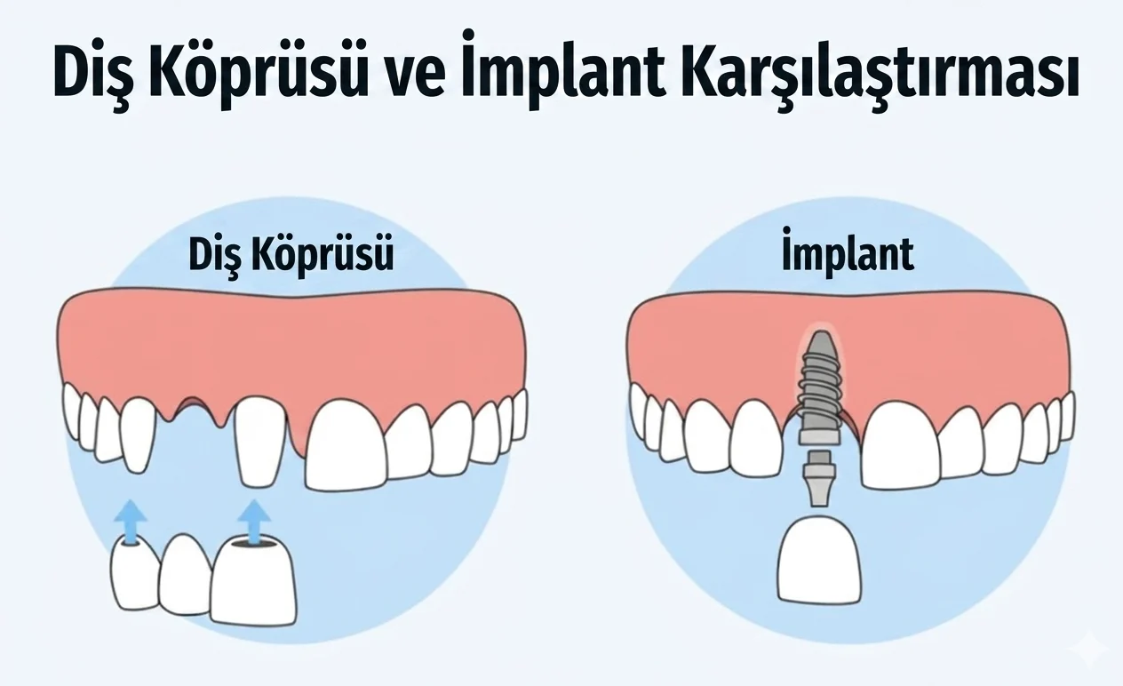 İmplant mı Köprü mü? Hangisi Daha İyi?
